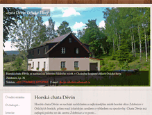 Tablet Screenshot of devin-zdobnice.cz